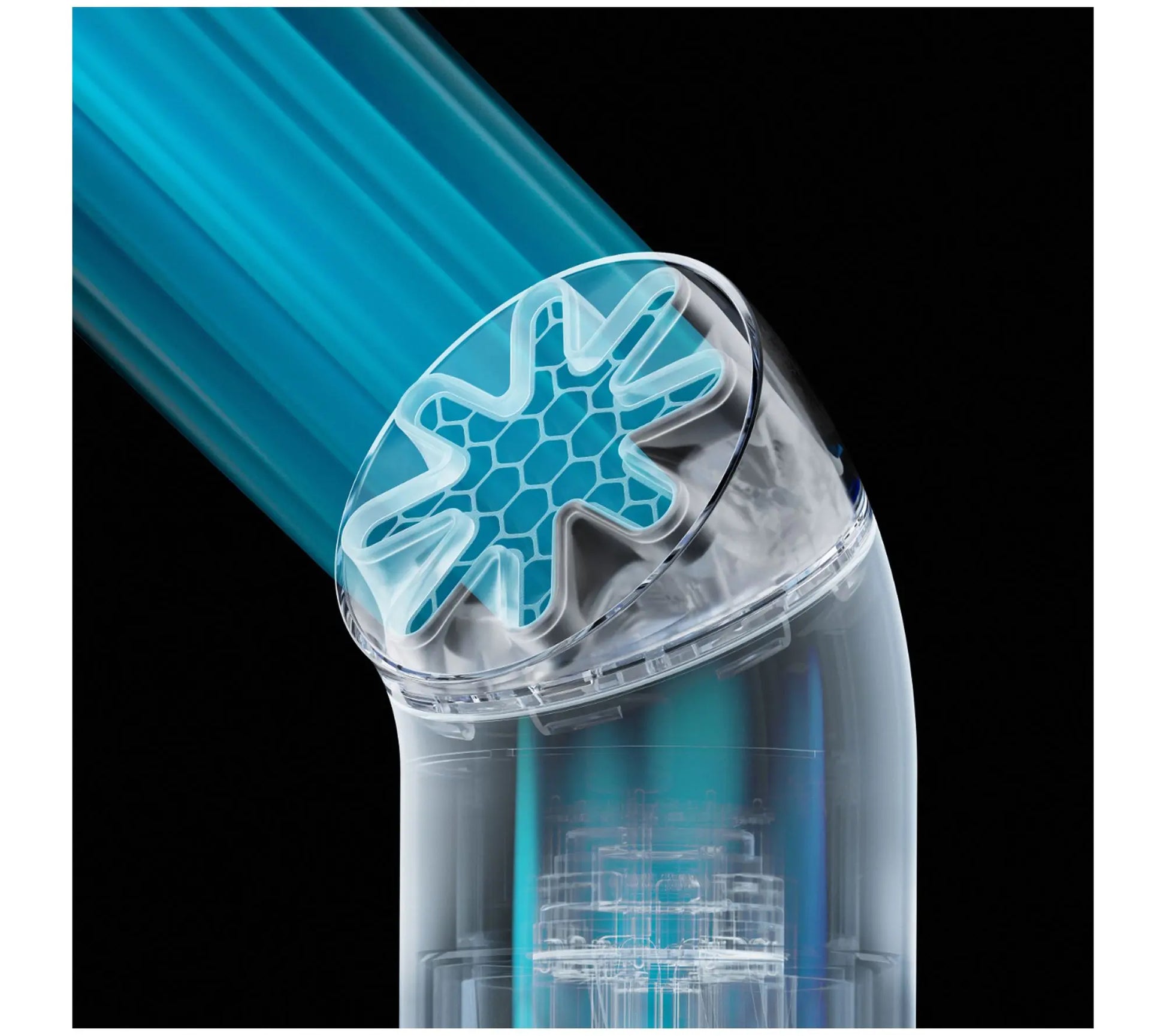 Dyson Hushjet Mini Cool Handheld Portable Fan W/ Accessories