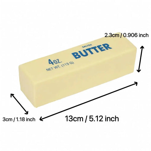 5.51 Inch ASMR Butter Squishy Stick Super Soft Slow Rising Fidget Toy Stress Relief Sensory Squeeze Non-Toxic Decompression Toy for Teens Adults