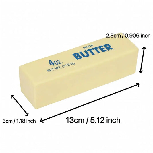 5.51 Inch ASMR Butter Squishy Stick Super Soft Slow Rising Fidget Toy Stress Relief Sensory Squeeze Non-Toxic Decompression Toy for Teens Adults