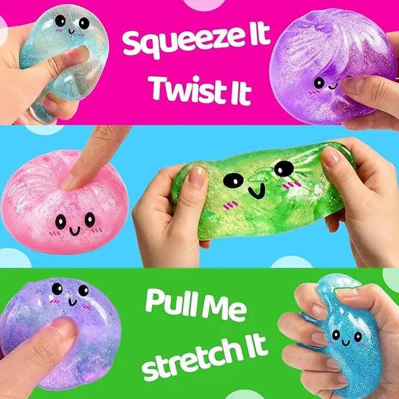 Random Colors Multi-Quantity Gift Squeeze Baozi Toys, Holiday Party Supplies, Party Prize Bag Awards, Squeeze Fun Gift for Kids, Adding Life Fun, Holiday Party Activity Gift Supply, for Halloween Christmas Thanksgiving Gifts