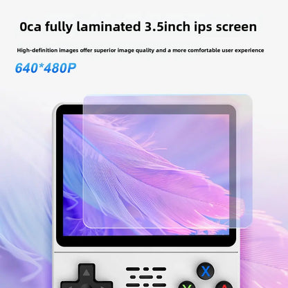 R36S Handheld Retro Game Console with 3.5-Inch IPS Screen 1 Count Portable Linux System Gaming Console Supports 20,000+ Games Rechargeable Pocket Game Device Gaming Items Products - Protection,Summerwins