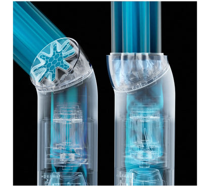 Dyson Hushjet Mini Cool Handheld Portable Fan W/ Accessories